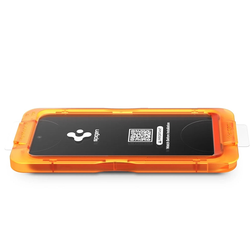 Pellicola protettiva per schermo Spigen GlastR AlignMaster S per OnePlus 15R, Vetro temperato, Full Glue, Set 2 pezzi AGL11398