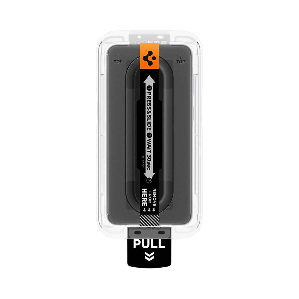 Pellicola Protettiva Schermo Spigen GlastR EZ FIT Pro HD per Samsung Galaxy A57 5G, Vetro Temperato, Full Glue, Set 2 pezzi AGL11397
