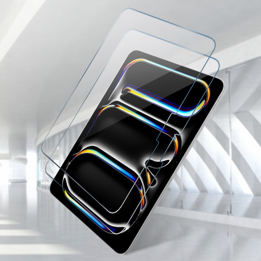 Pellicola protettiva schermo Techsuit ArmorGlass CrystalHD per OnePlus Pad Lite / Oppo Pad SE, Vetro Temperato, Full Glue, Set 2 pezzi