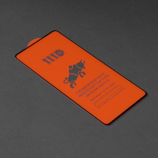 Pellicola protettiva per schermo Techsuit per Motorola Moto G84, Vetro Temperato, Full Glue, 111D, Nero