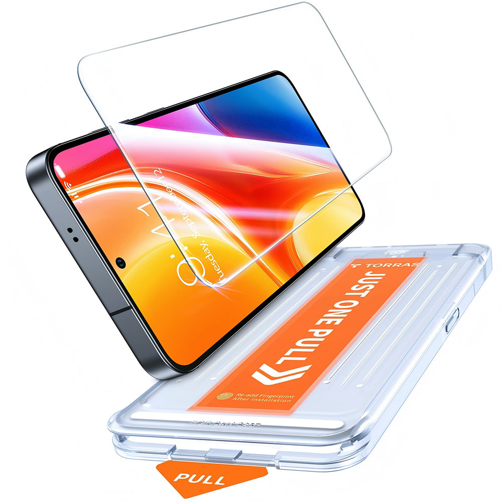 Pellicola Protettiva Schermo Torras GlassGo Install Master per Samsung Galaxy S26 Ultra S948, Vetro Temperato, Full Glue, Trasparente