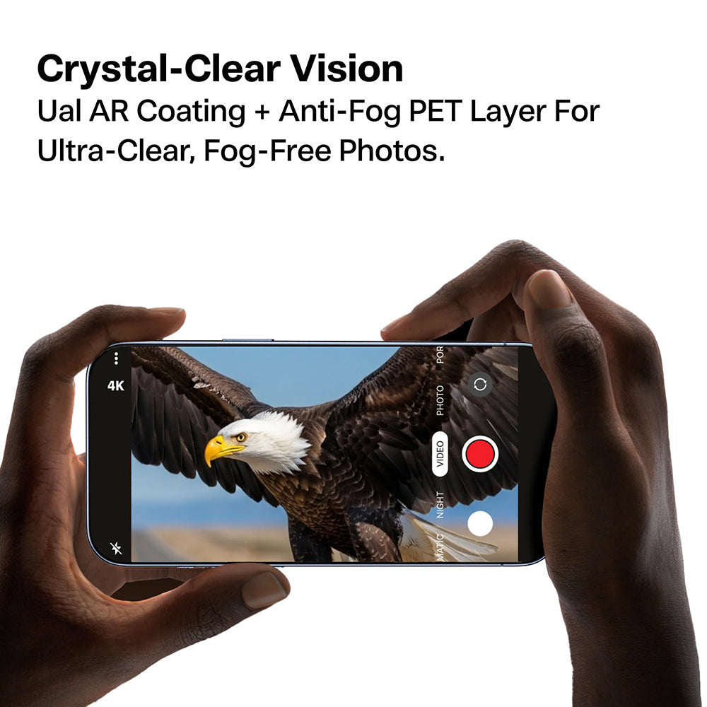 Pellicola protettiva per fotocamera posteriore Torras Lensguard per Apple iPhone 17 Pro Max / 17 Pro, vetro temperato, argento