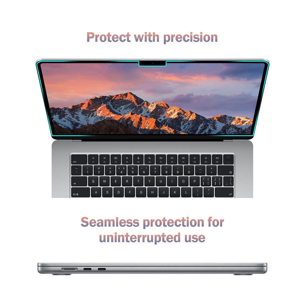 Pellicola Protettiva Schermo Anti Luce Blu Techsuit VisionProX per Apple MacBook Air M3 15inch (2024) / Air M2 15inch (2023), Plastica