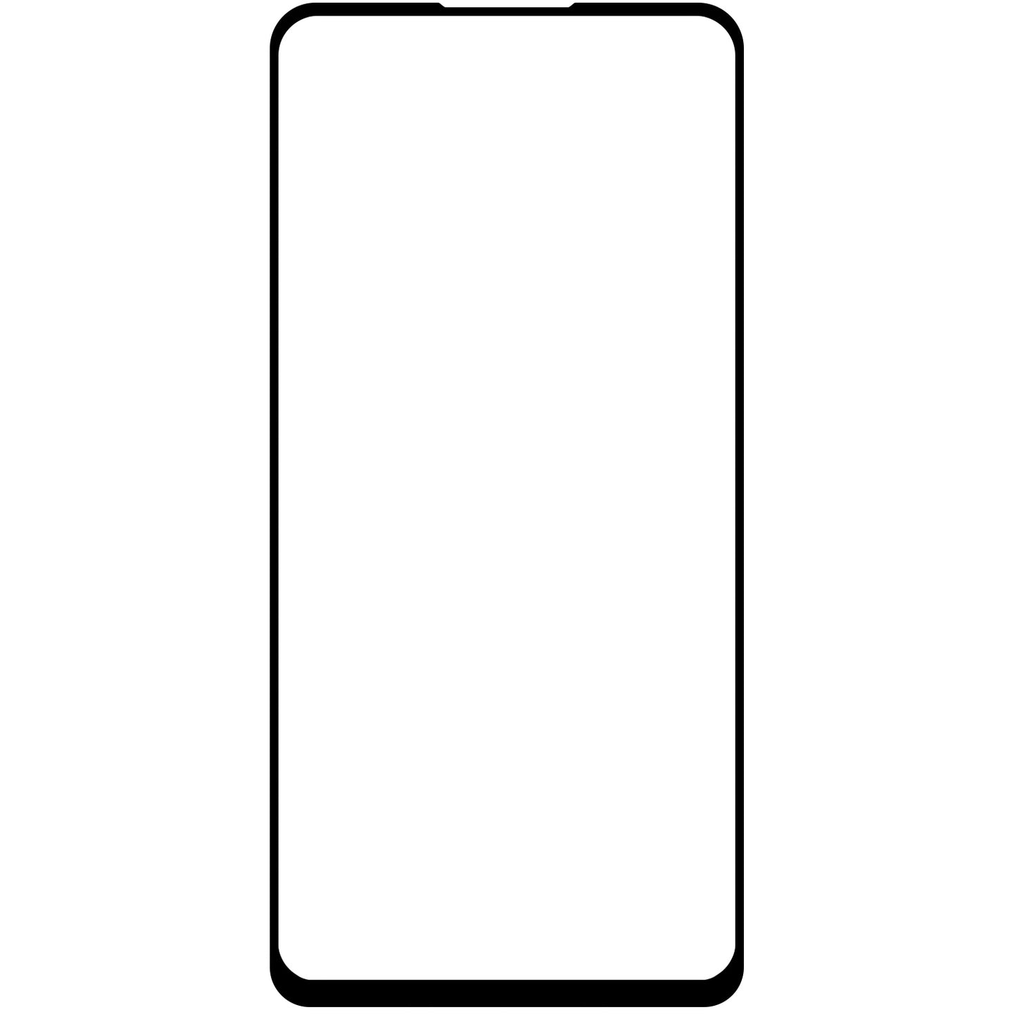 Pellicola Protettiva Schermo OEM per Xiaomi Redmi Note 11 / Xiaomi Redmi Note 11S, Vetro Temperato, Full Glue, 5D, Nero