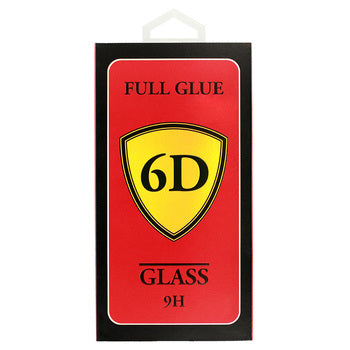 Pellicola protettiva schermo OEM per Samsung Galaxy A04s A047 / A13 A135 / A13 5G A136, Vetro Temperato, Full Glue, 6D, Nera