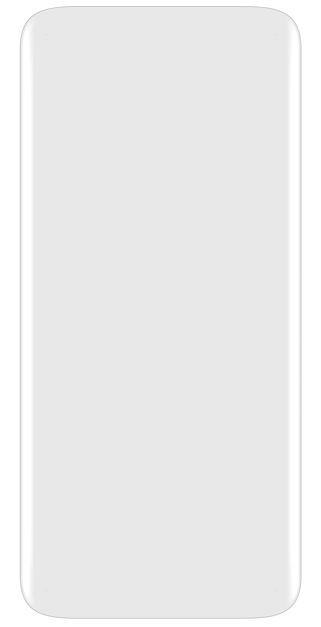 Pellicola Protettiva Schermo OEM per Samsung Galaxy S10+ G975, Vetro Temperato, Colla UV