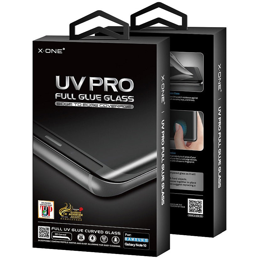 Pellicola Protettiva Schermo X-One per Samsung Galaxy Note 20 Ultra 5G N986 / Note 20 Ultra N985, Vetro Temperato, Colla UV