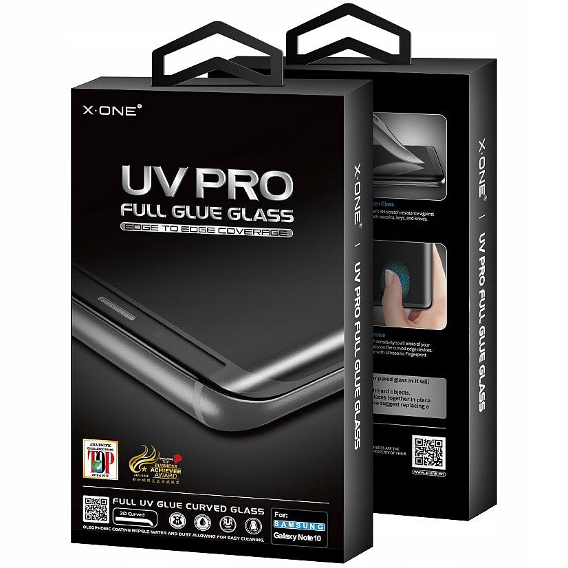 Pellicola protettiva per schermo X-One per Samsung Galaxy S21 Ultra 5G G998, Vetro Temperato, Colla UV