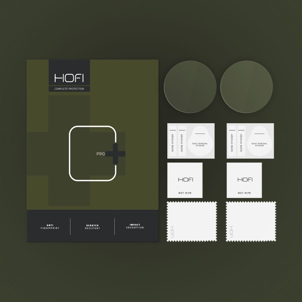 Pellicola Protettiva HOFI Glass PRO+ per Huawei Watch GT 5 46mm, Set 2 pezzi, Vetro Temperato