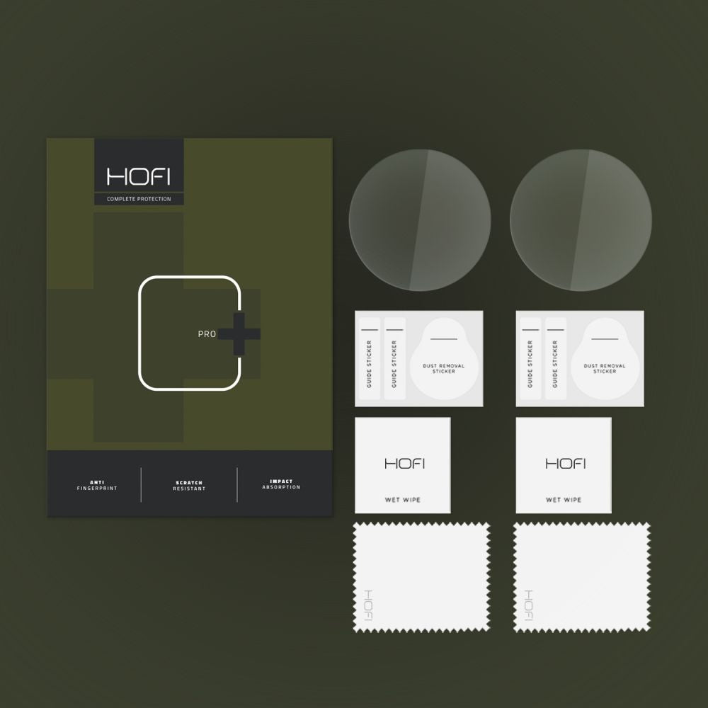 Pellicola Protettiva HOFI PRO+ per Huawei Watch GT 4 41mm, Set 2 pezzi, Vetro Temperato