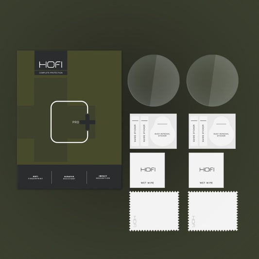 Pellicola Protettiva HOFI PRO+ per Huawei Watch GT 4 46mm, Set 2 pezzi, Vetro Temperato