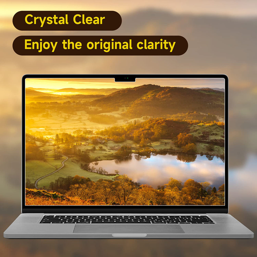 Pellicola Protettiva Schermo Opaca Anti Luce Blu Techsuit VisionProX per Apple MacBook Air M3 13 pollici (2024), Plastica