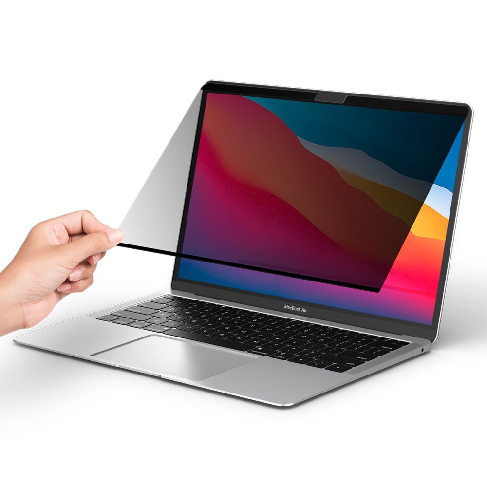 Pellicola Protettiva Privacy Spigen Safe View Magnetic per Apple MacBook Air 13 pollici (2026) / (2025) / (2024) / (2022), Plastica AFL06253