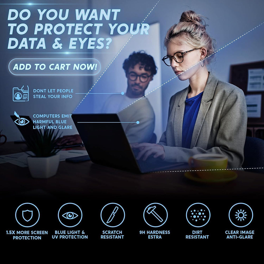 Pellicola Protettiva Schermo Privacy Techsuit VisionProX Magnetica per Apple MacBook Pro 14 pollici (2024), Plastica