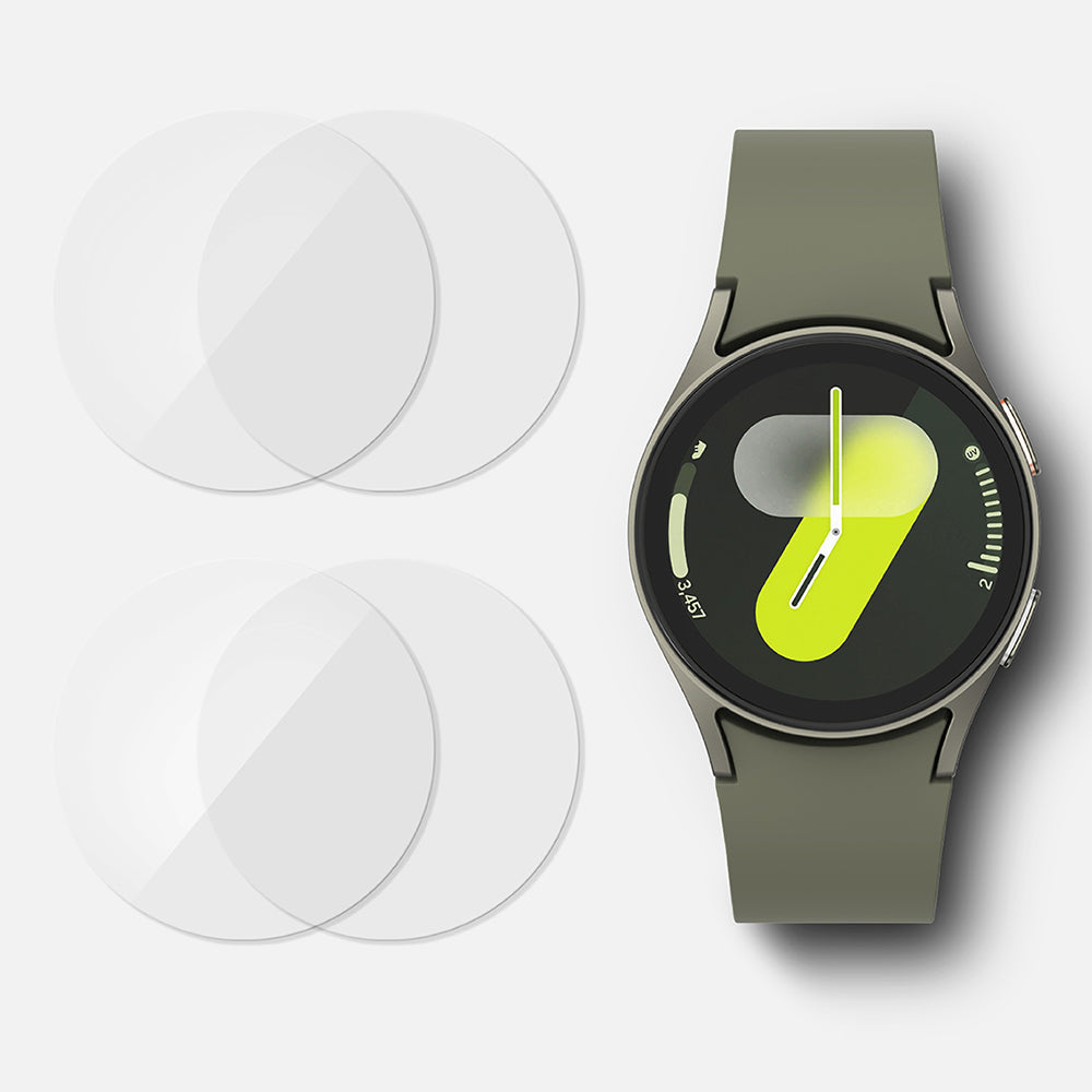 Pellicola Protettiva Ringke R4 per Samsung Galaxy Watch7 40mm, Set da 4 pezzi, Vetro Temperato