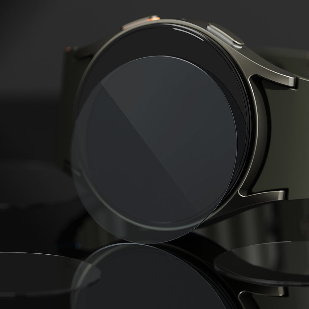 Pellicola Protettiva Ringke R6 per Samsung Galaxy Watch7 44mm, Set 4 pezzi, Vetro Temperato