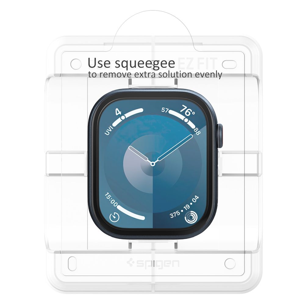 Spigen Elite Shield EZ FIT per Apple Watch serie 46mm, Set 2 pezzi, plastica AFL08579