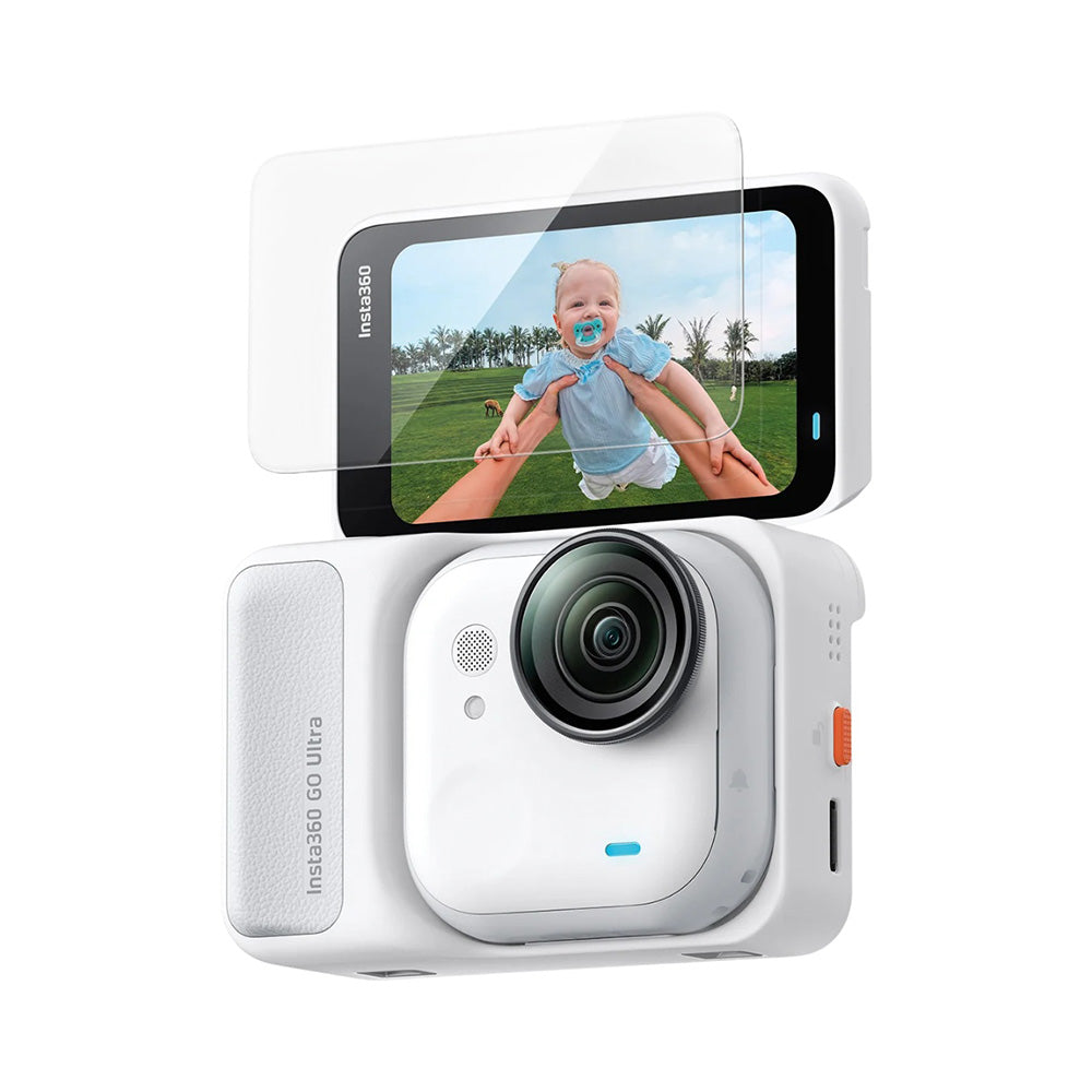 Pellicola Protettiva Schermo Spigen GlastR Slim per Insta360 Go Ultra, Vetro Temperato, Set 2 pezzi AGL11171