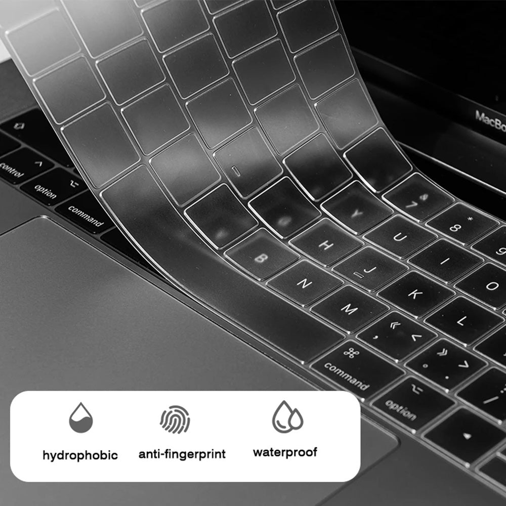 Custodia Protettiva per Tastiera Techsuit PureTypeX per Apple MacBook Air 13 (2020), Trasparente