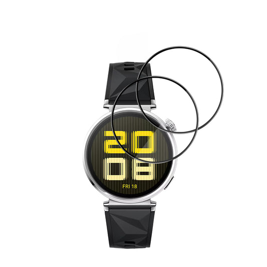 Pellicola Protettiva Techsuit Nano Flex per Huawei Watch GT 5 41mm, Set 2 pezzi, Plastica, Nera
