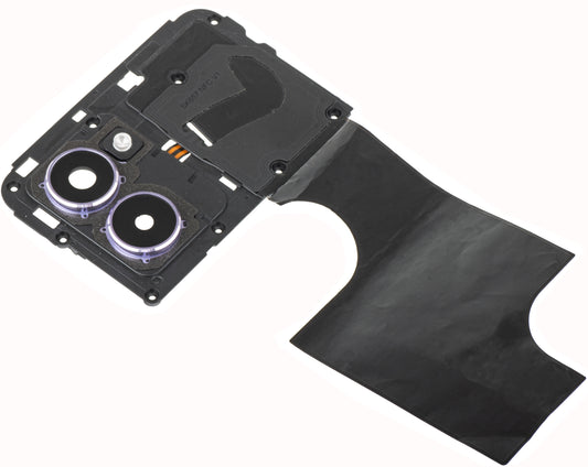 Vetro Fotocamera Posteriore - Flash - Cornice Interna - Antenna NFC HMD Pulse Pro, con Cornice, Viola (Twilight Purple), Service Pack 286954416