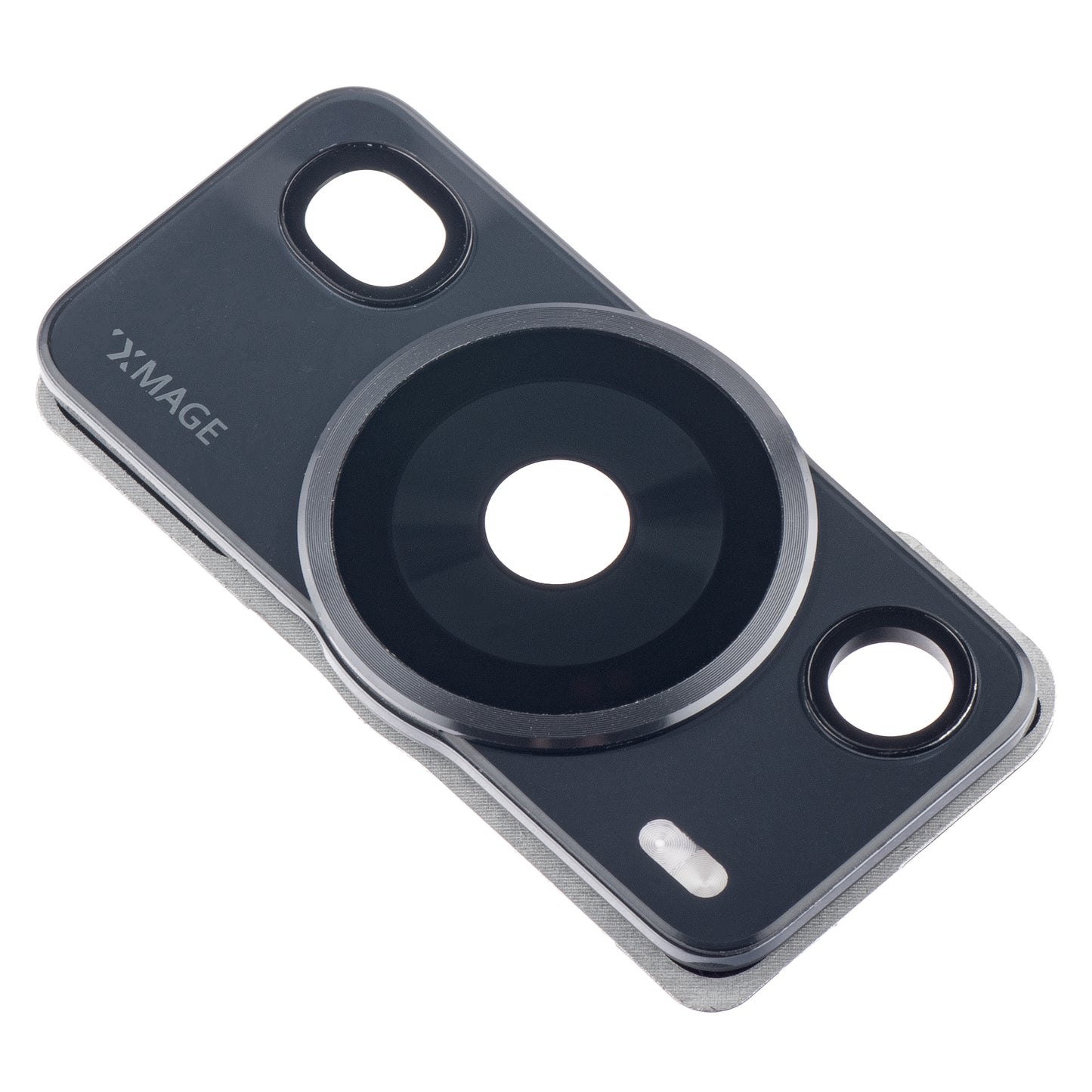 Vetro Fotocamera Posteriore Huawei P60 Pro, Wide + UltraWide + Telephoto + Flash, con Cornice, Nero