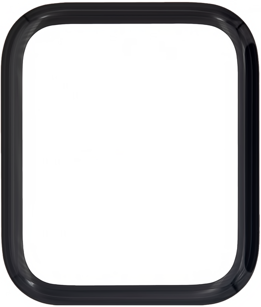 Vetro dello schermo di Apple Watch Apple Watch Series SE (2022) 40mm / SE (2020) 40mm / 6 40mm, nero