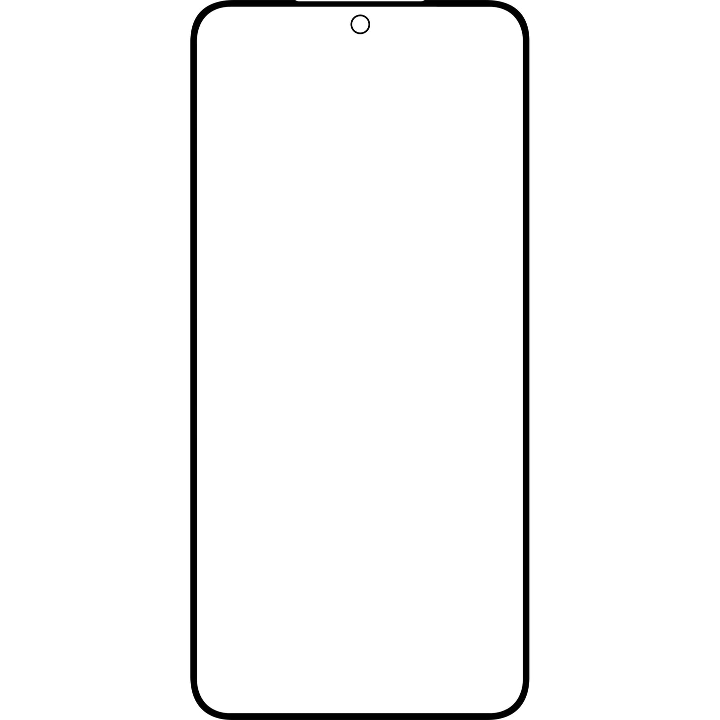 Vetro Schermo + OCA Forward Shield per Samsung Galaxy S24+ S926, Nero