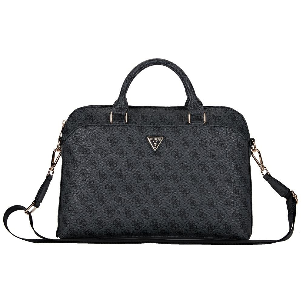 Borsa Guess 4G Triangle Logo per Laptop 15inch, Nera