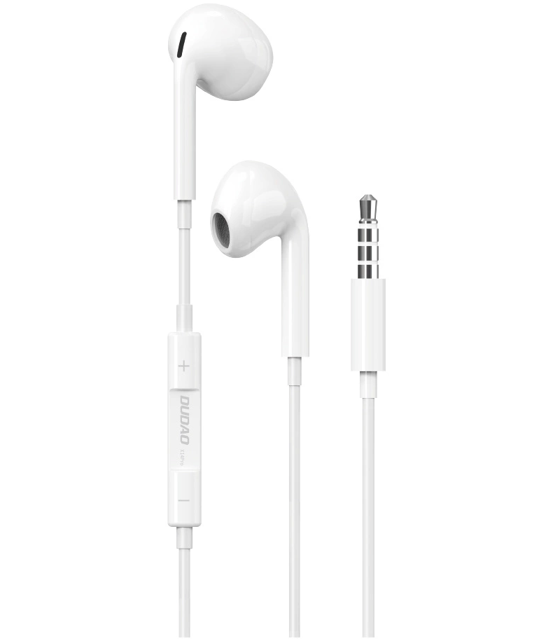 Auricolari 3.5mm Dudao X14Pro, Bianco