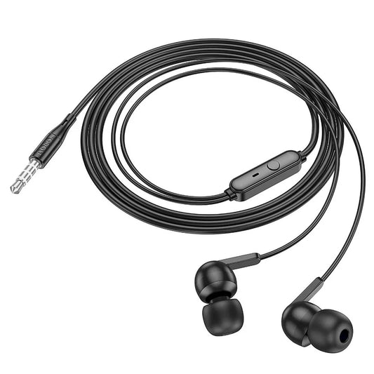 Handsfree 3.5mm HOCO M124, Nero