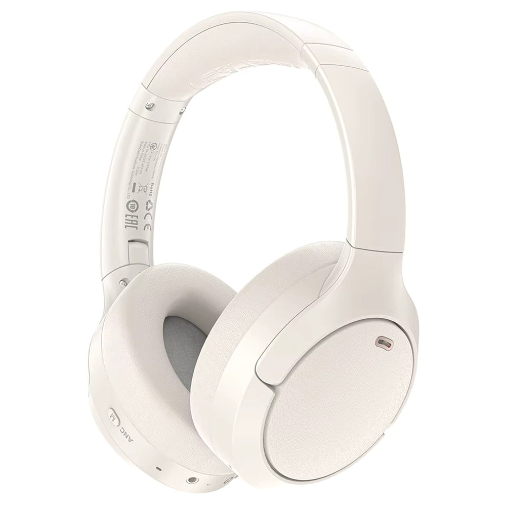 Handsfree Bluetooth Acefast H6, A2DP, ANC, Bianco
