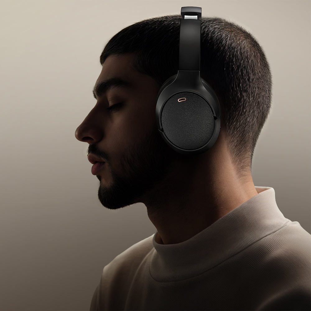 Handsfree Bluetooth Acefast H6, A2DP, ANC, Bianco