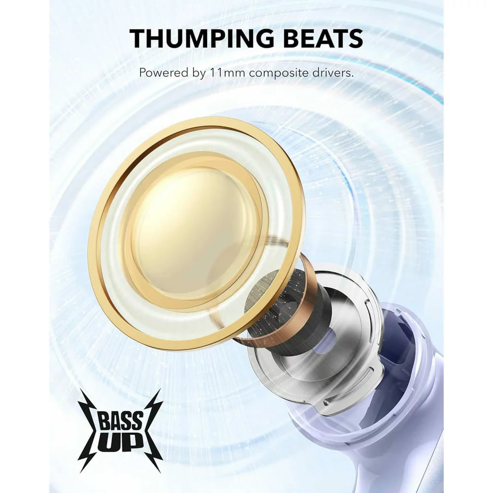 Auricolari Bluetooth Anker SoundCore P40i, TWS, ANC, Mov A3955GQ1