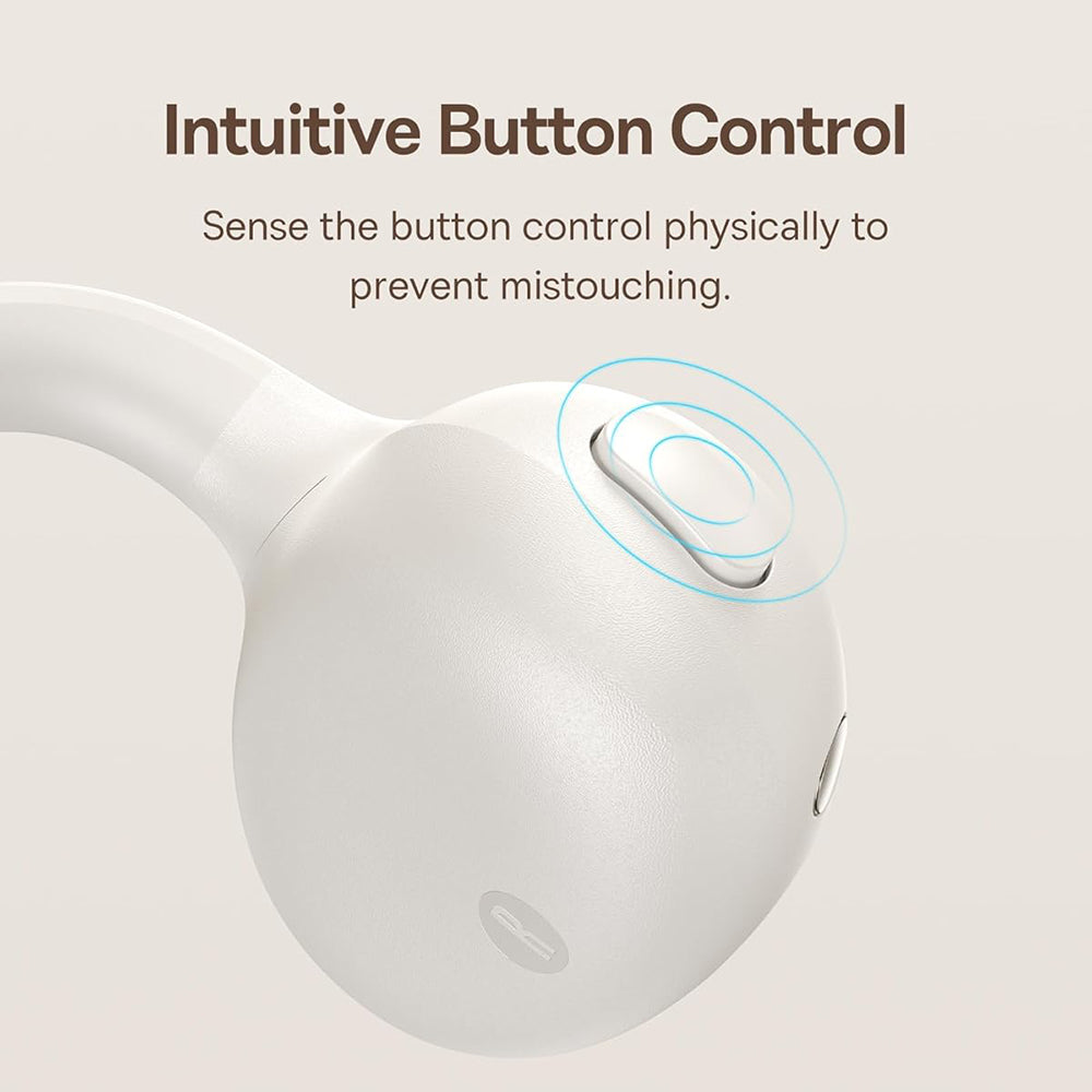 Handsfree Bluetooth Baseus Bowie MC1, TWS, Bianco A00083501226-00