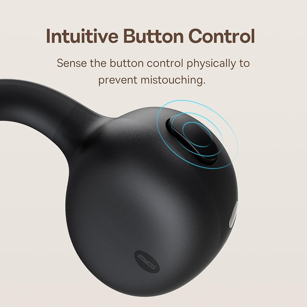 Auricolare Bluetooth Baseus Bowie MC1, TWS, Nero A00083501126-00