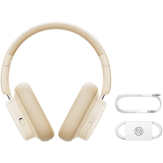 Handsfree Bluetooth Baseus H1i, A2DP, ANC, Bianco A00050402223-00