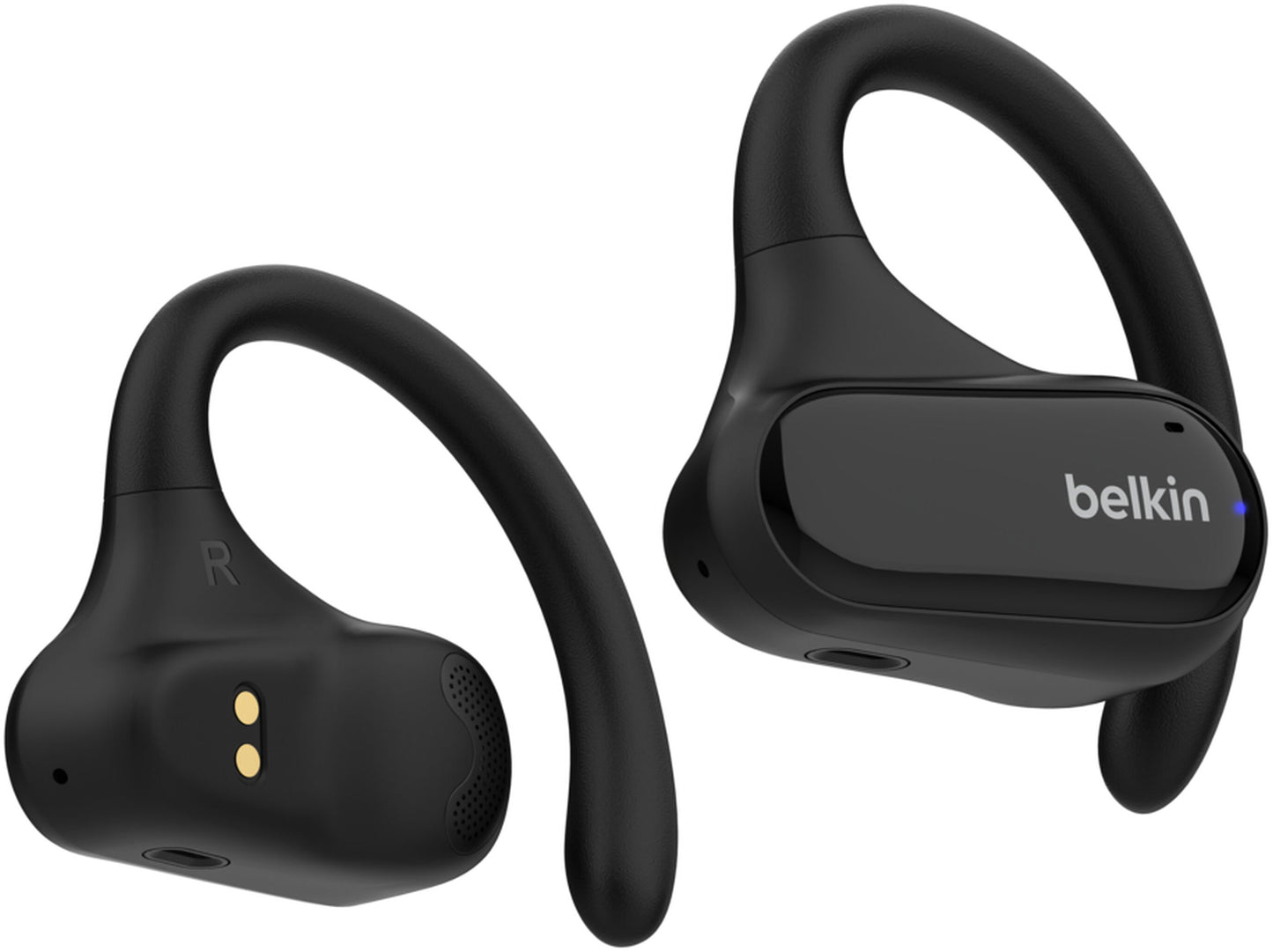 Auricolari Bluetooth Belkin SoundForm ClearFit, TWS, Multipoint, Nero AUC013ctBK