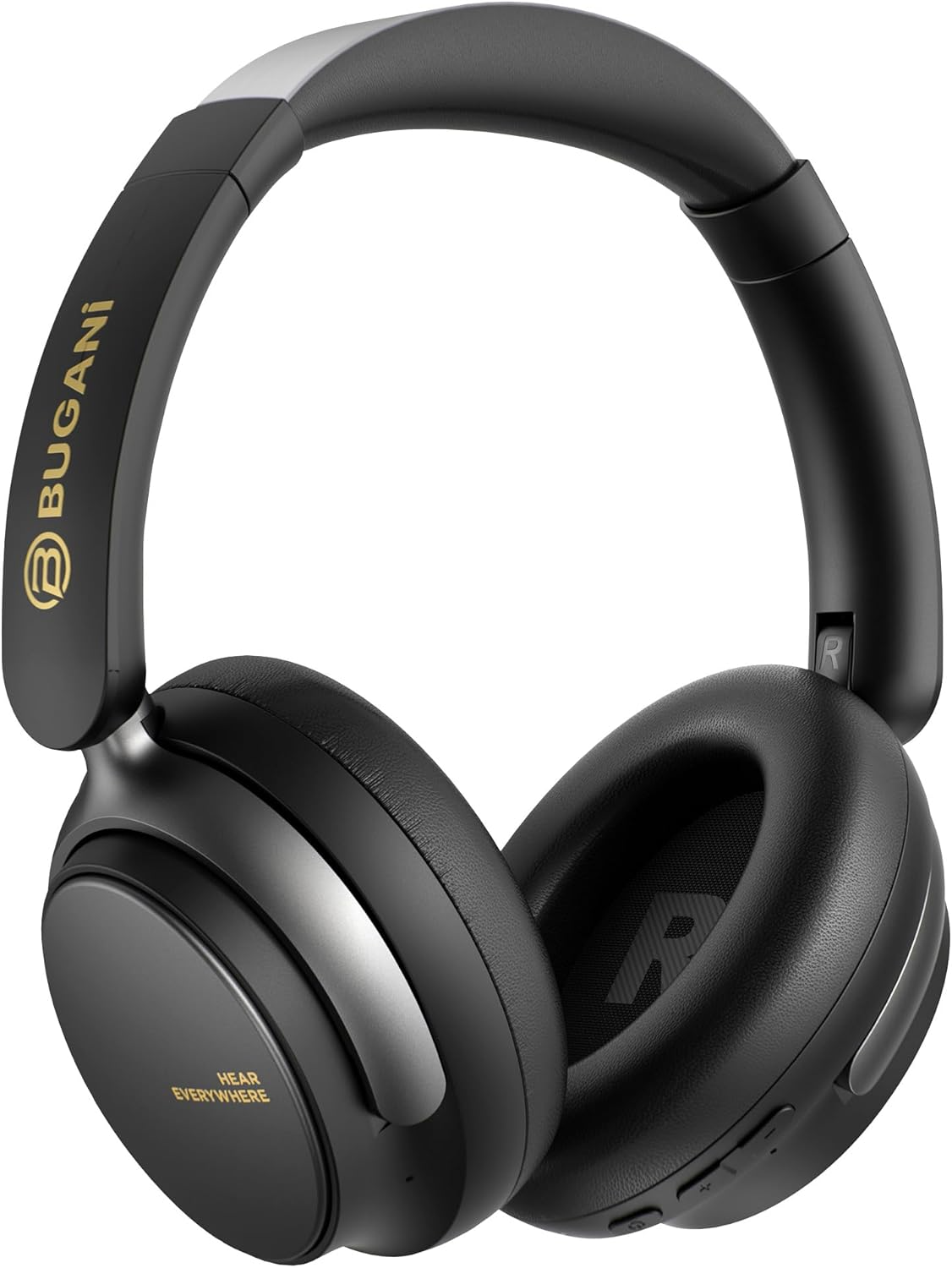 Auricolare Bluetooth Bugani Space BH01, MultiPoint, A2DP, ANC, Nero