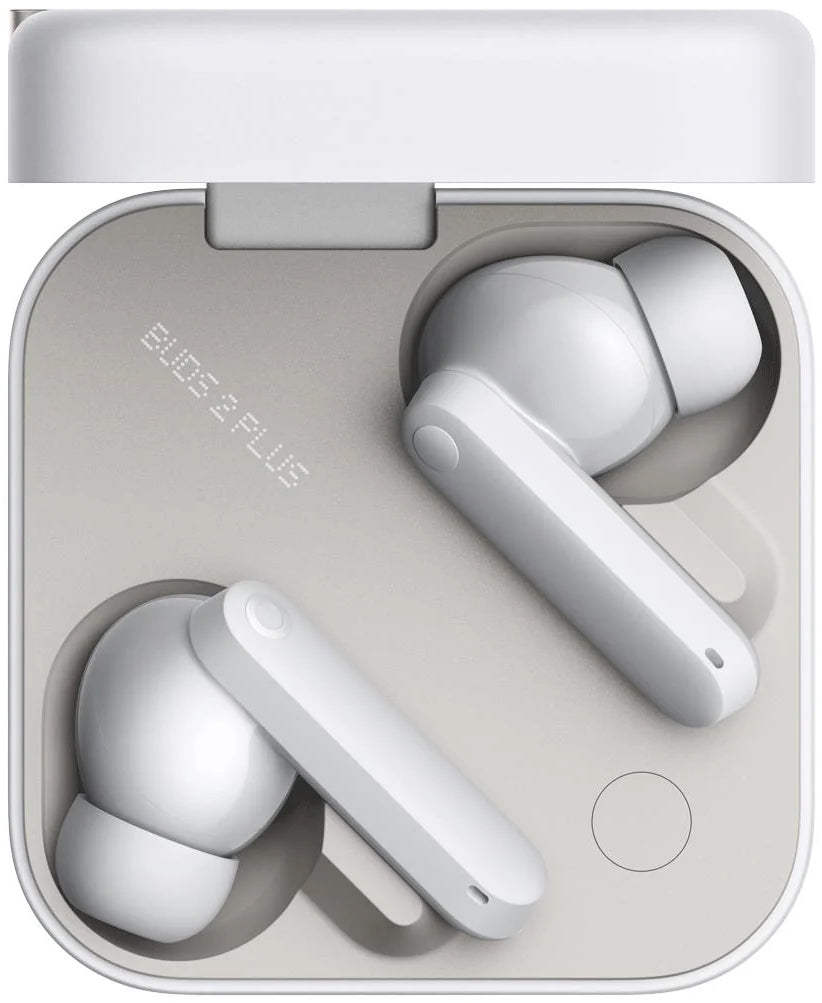 Handsfree Bluetooth CMF by Nothing Buds 2 Plus, TWS, ANC, MultiPoint, Light Grey, Resealed
