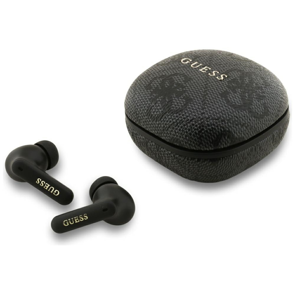 Auricolare Bluetooth Guess 4G Classic Metal Logo, TWS, Nero