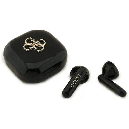 Auricolare Bluetooth Guess 4G Metal Logo, TWS, Nero
