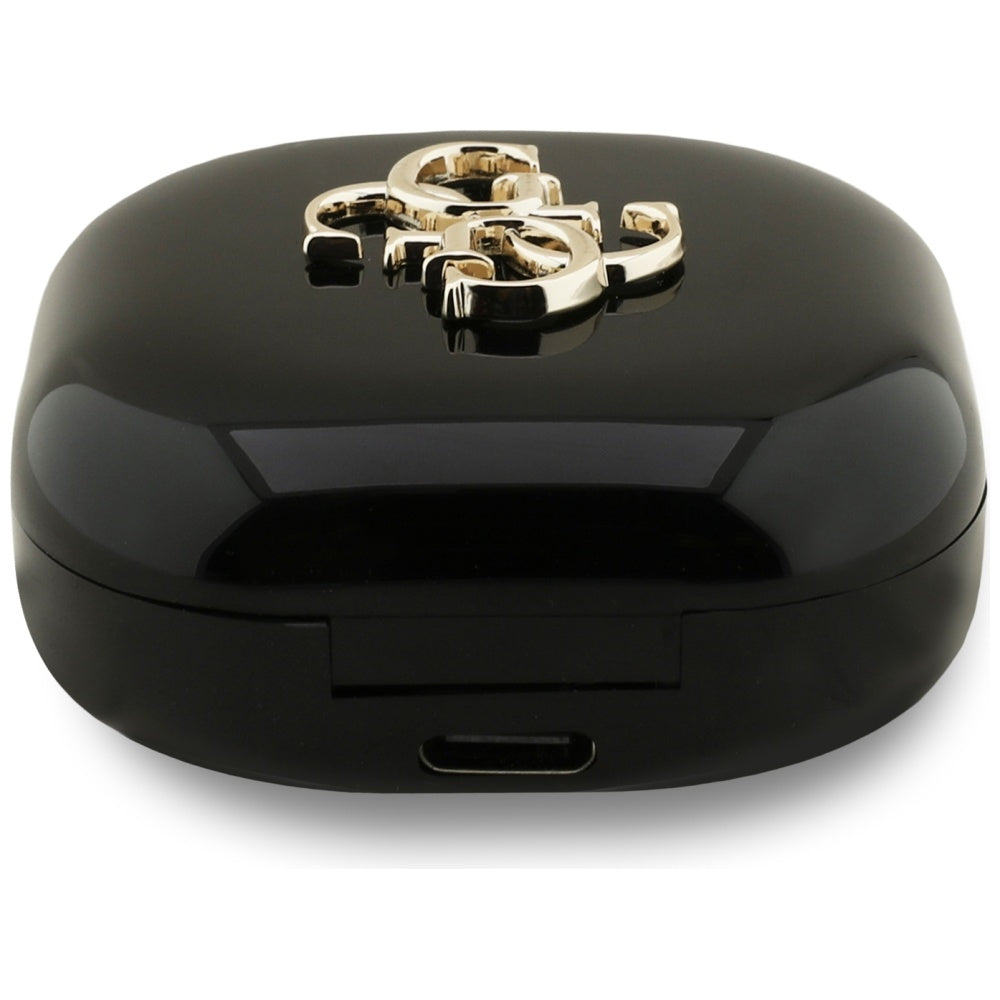 Auricolare Bluetooth Guess 4G Metal Logo, TWS, Nero