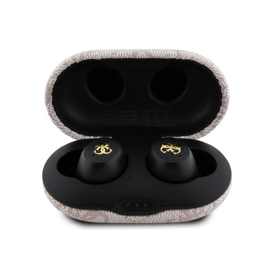 Auricolari Bluetooth Guess 4G Metal, TWS, Rosa