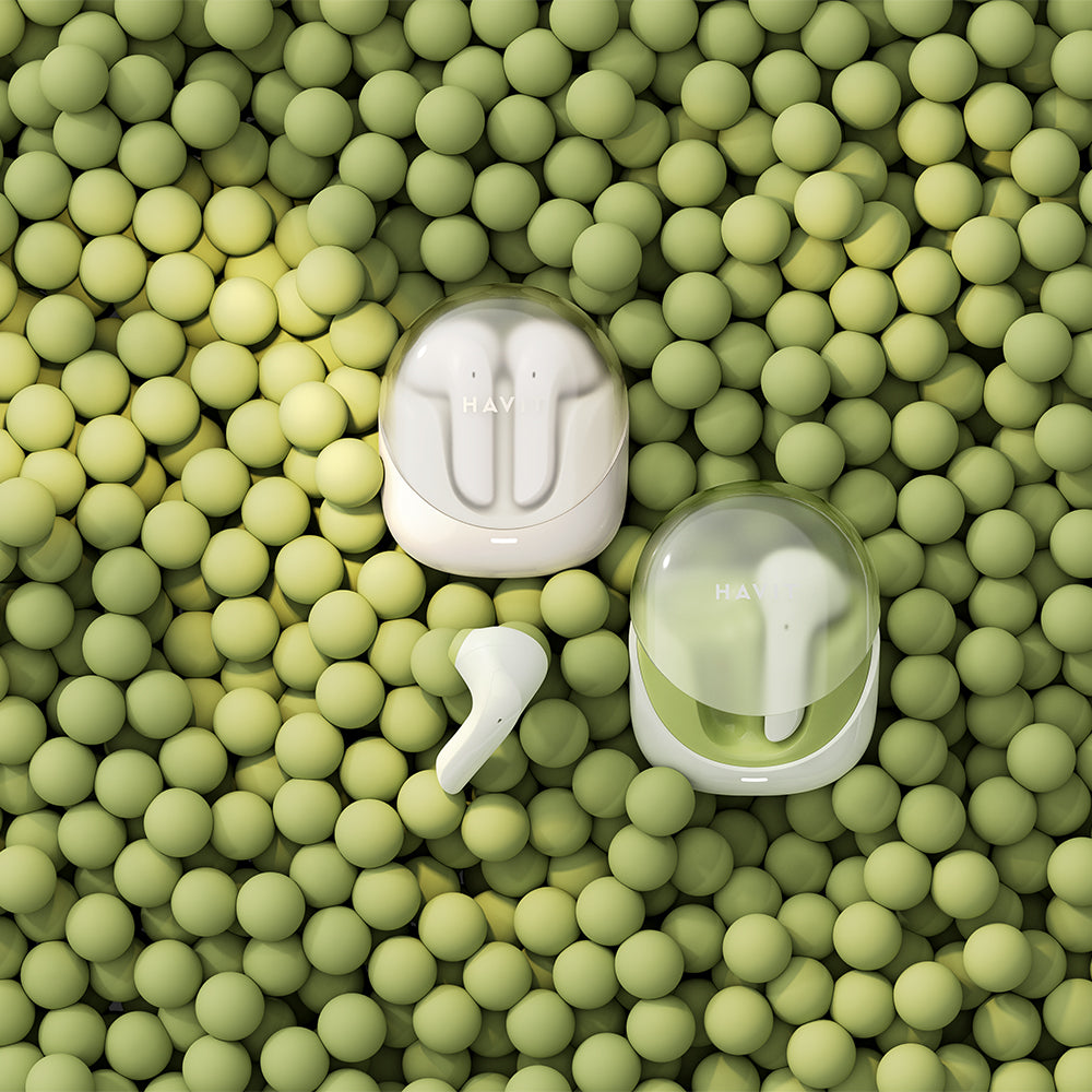 Auricolari Bluetooth HAVIT Modern Buds TW974, TWS, Beige