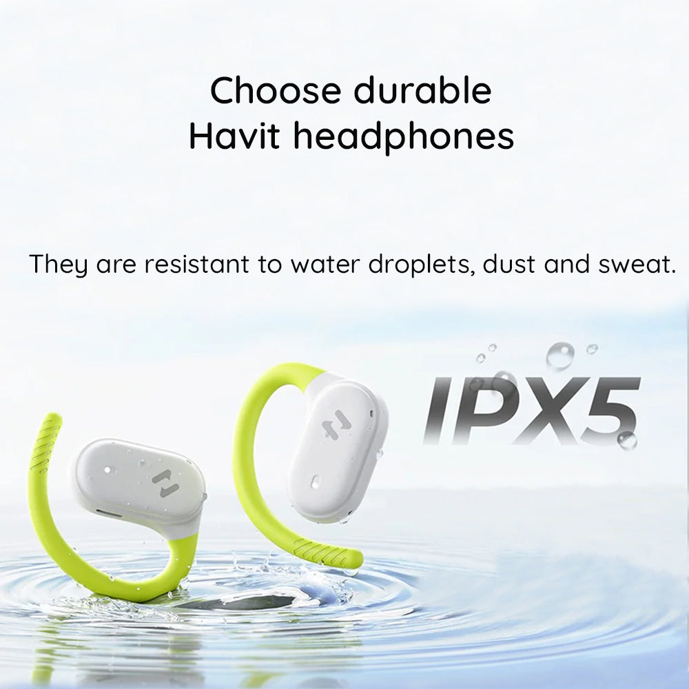 Auricolare Bluetooth HAVIT OWS915, TWS, Bianco