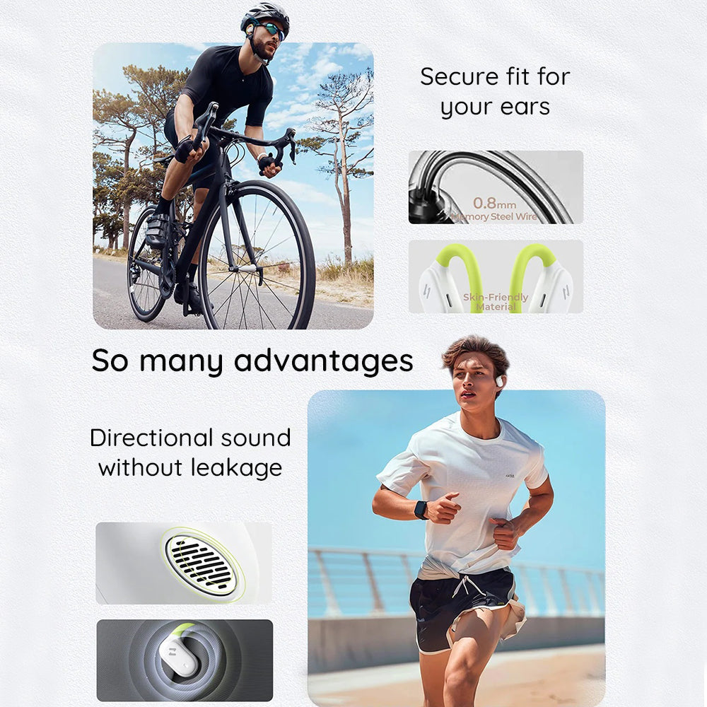 Auricolare Bluetooth HAVIT OWS915, TWS, Grigio