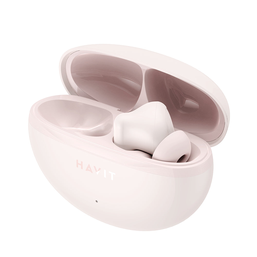 Auricolare Bluetooth HAVIT TW986, TWS, Rosa