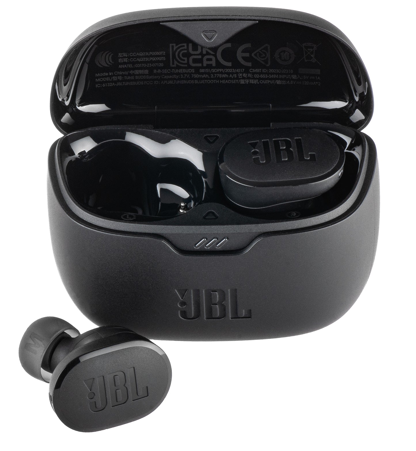 Auricolari Bluetooth JBL Tune Buds, TWS, ANC, Multipoint, Nero JBLTBUDSBLK