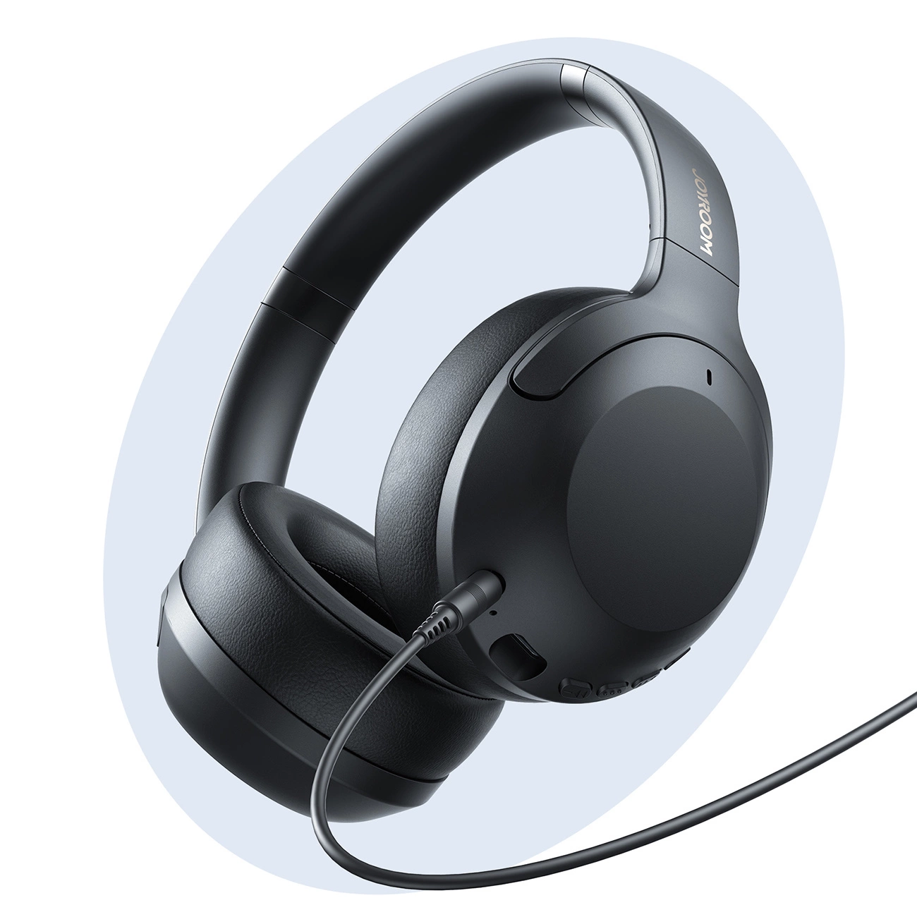 Auricolare Bluetooth Joyroom JR-JH2, A2DP, ANC, Nero